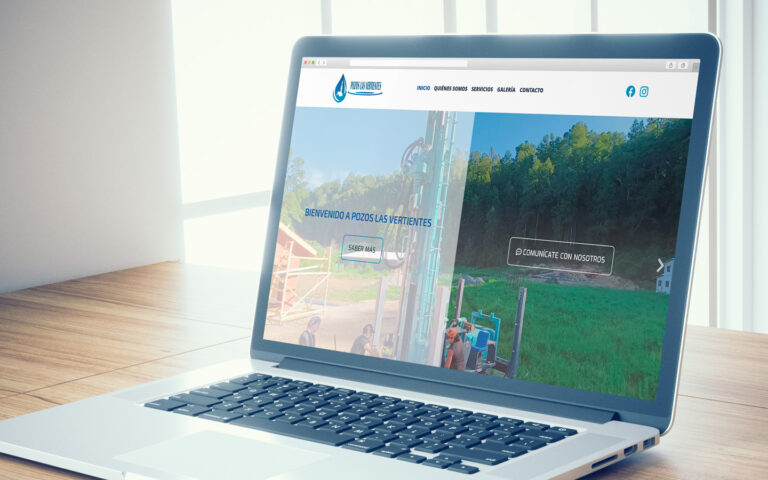diseño web empresa de pozos- sito web